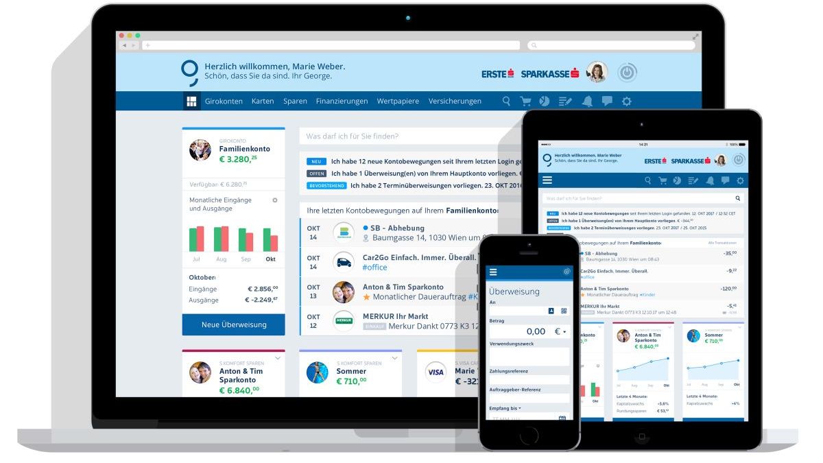 George, platforma digitala a Erste, pe ultima suta de metri si in Romania. Ce spun reprezentantii grupului despre implementare