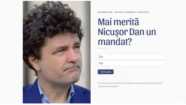 PNL Bucureşti lansează campania online "Ce-ai făcut, Nicuşor?"