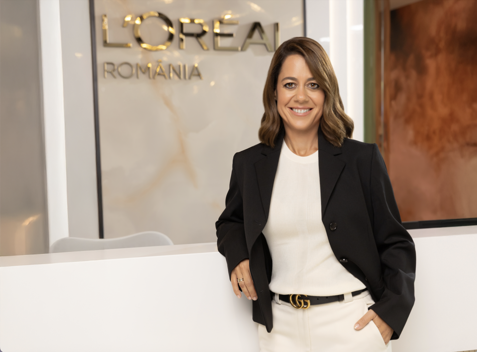 Ioanna Christopoulou, L’Oréal România: Piața de beauty este mereu aglomerată. Dar România este o țară care încă are potențial de creștere. Oamenii sunt interesați de cum arată