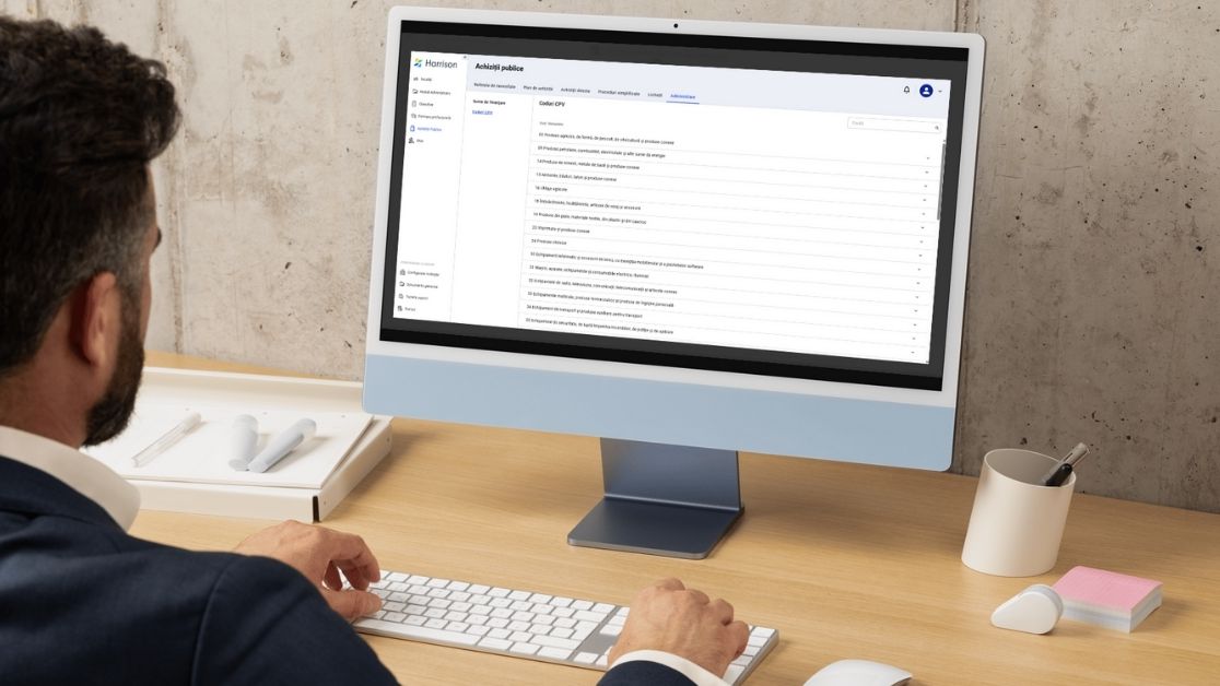 Harrison lansează un nou modul digital care simplifică achizițiile publice și reduce birocrația