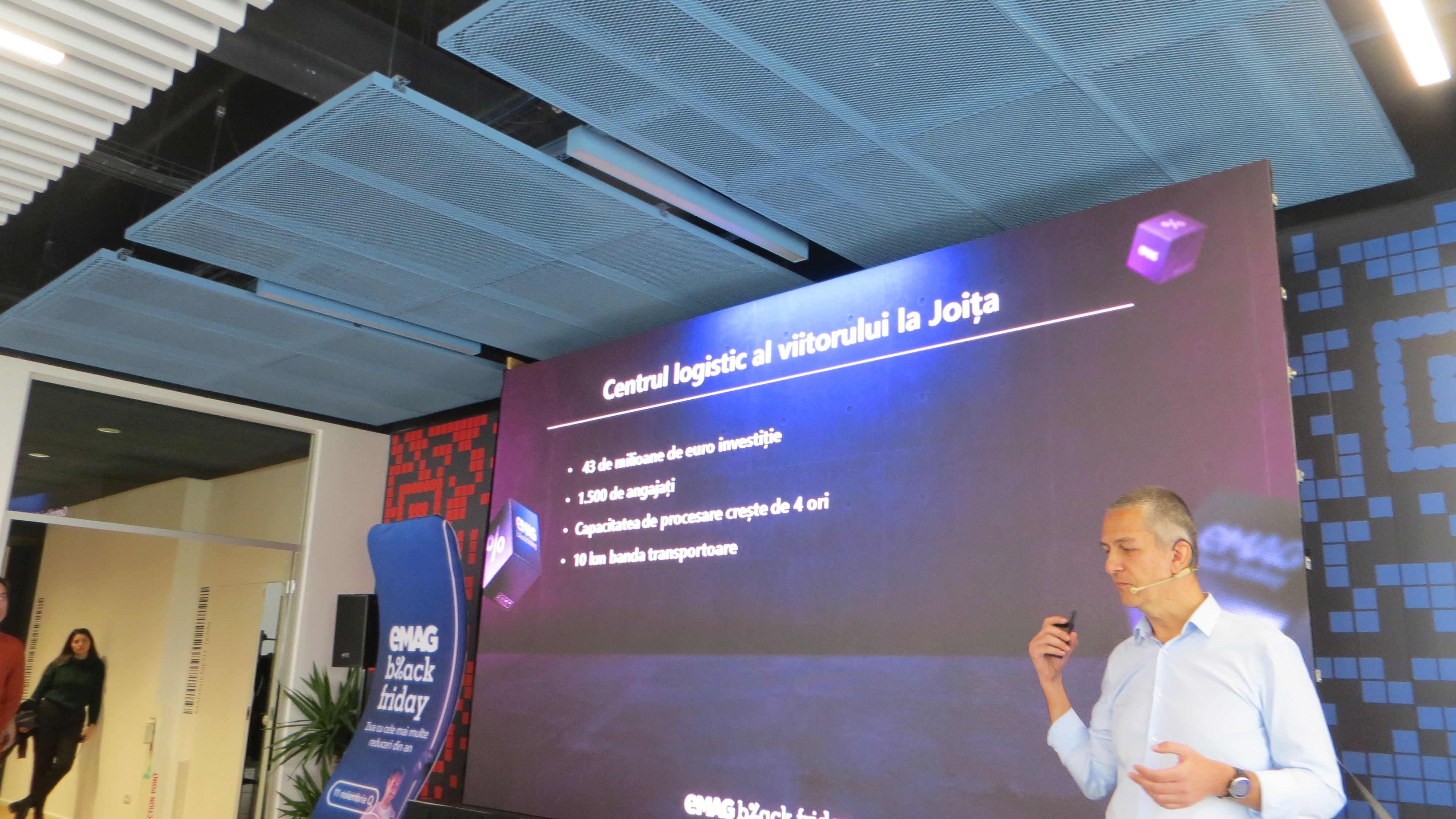 Iulian Stanciu, eMAG: Sistemul logistic implementat de noi este peste ce are Amazon