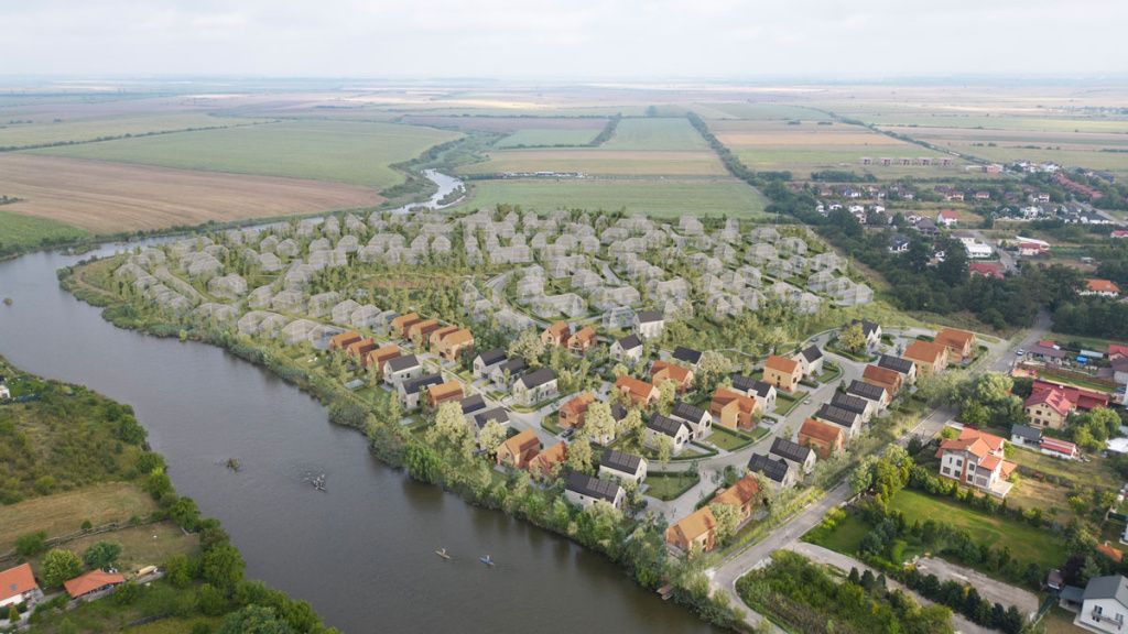 FOTO | Un nou proiect imobiliar de aproape 100 mil. de euro în lângă București - Imagine 1