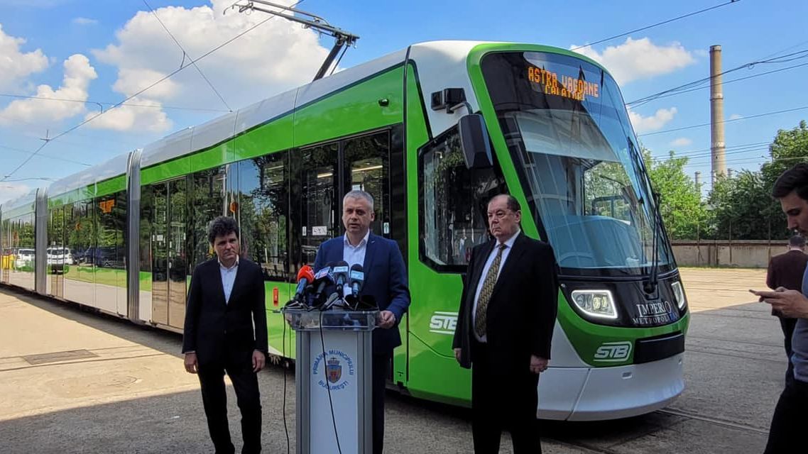 Primele douăzeci de tramvaie noi din București vor circula pe linia 41