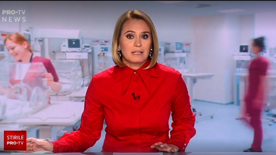 Andreea Esca a revenit la pupitrul știrilor ProTV, după absența cauzată de COVID-19