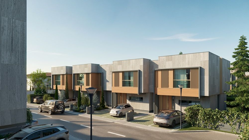 FOTO | Un nou ansamblu de vile de lux în Pipera – Valoarea proiectului se ridică la 9 milioane de euro
