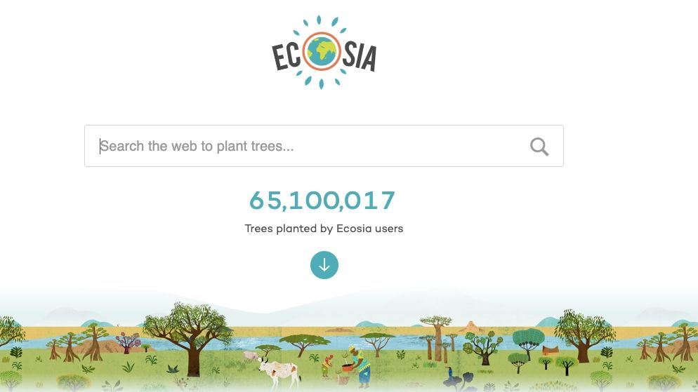 Salveaza planeta! Un motor de cautare planteaza copaci