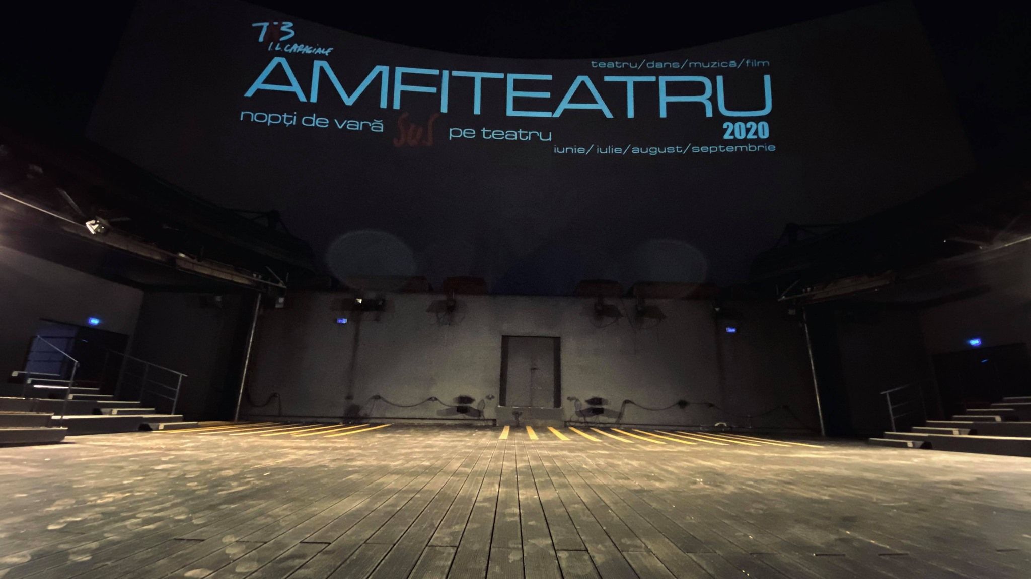 Amfiteatrul Teatrului Național București începe spectacolele în aer liber din 15 iunie. Programul reprezentațiilor de luna aceasta.