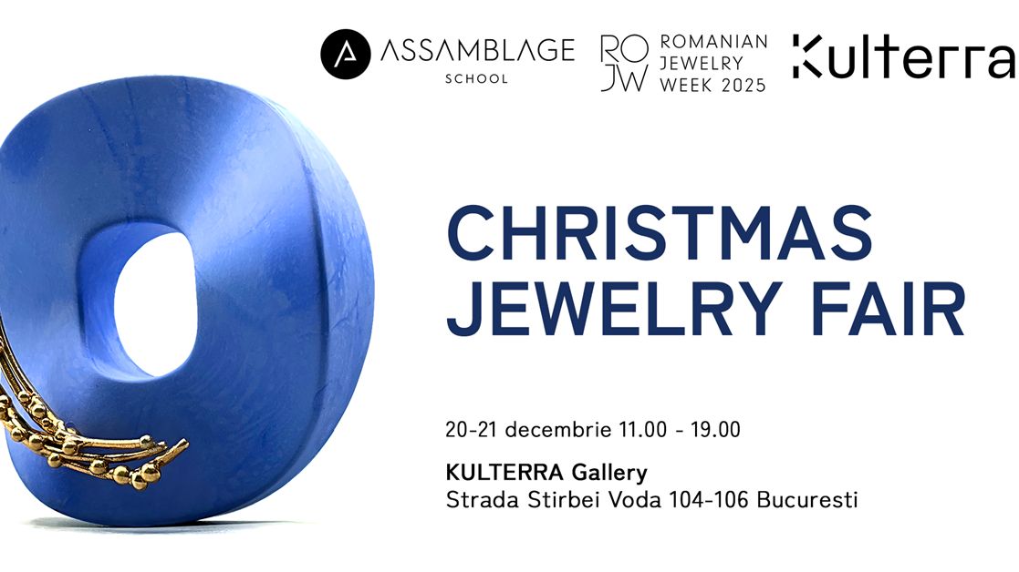 Christmas Jewelry Fair – târgul dedicat bijuteriei contemporane la Kulterra Gallery