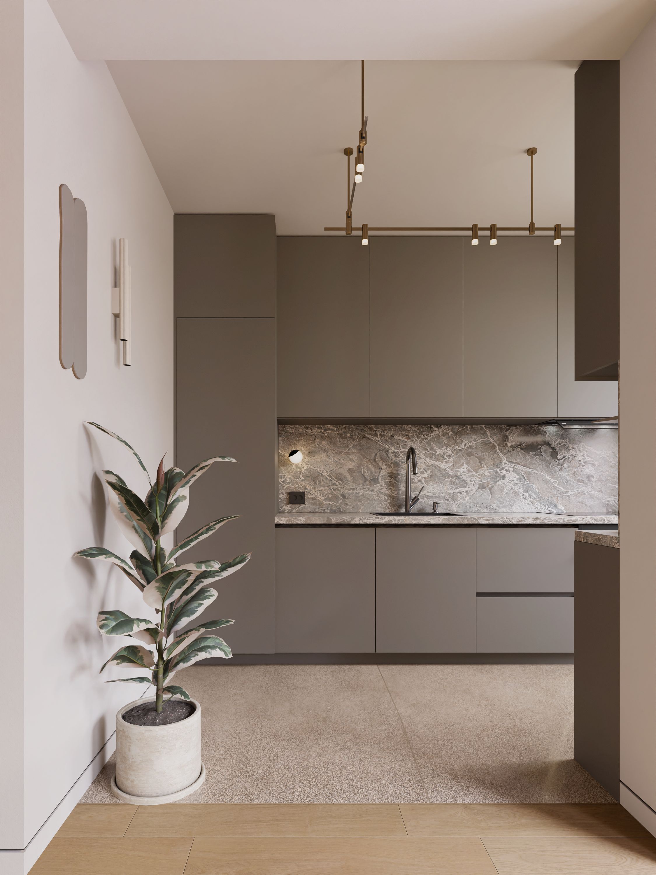 Simulări foto: apartamente pentru investitori, în cartierul Tineretului, până la 432.000 de euro pentru trei camere - Poza 15