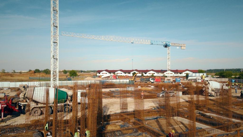 Cum arată șantierul unui nou proiect imobiliar de lux din nordul Capitalei - Imagine 1