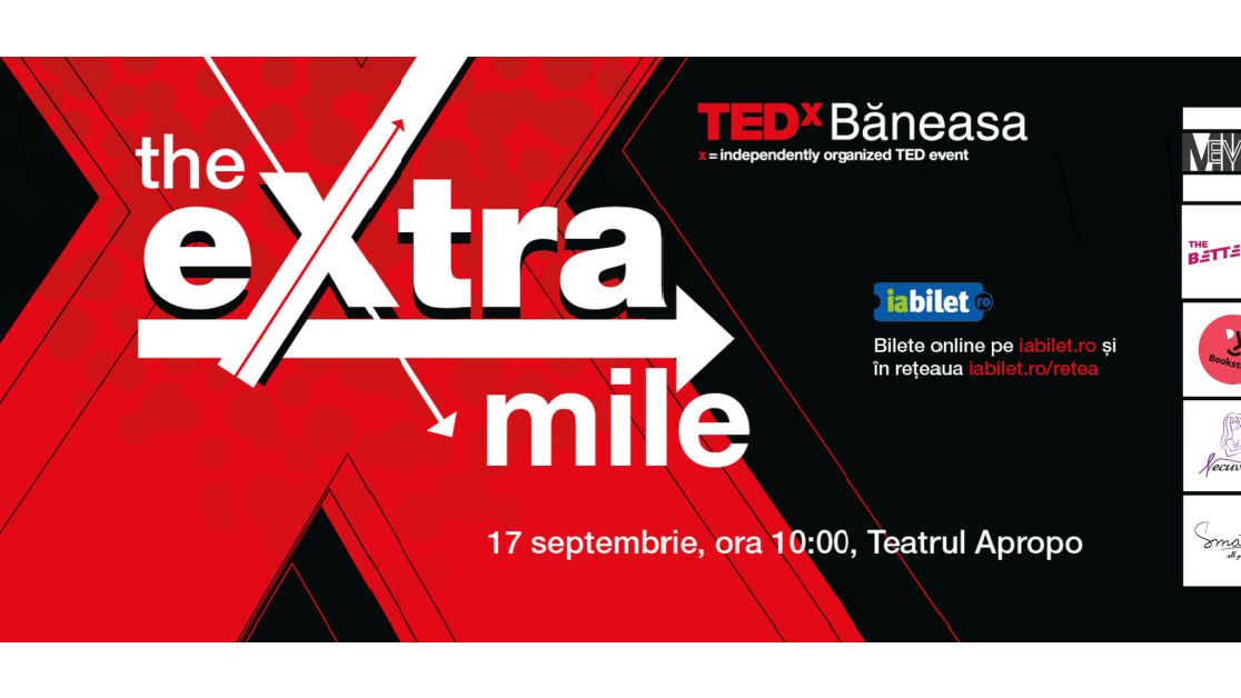 A doua ediție a TEDxBaneasa are loc pe 17 septembrie
