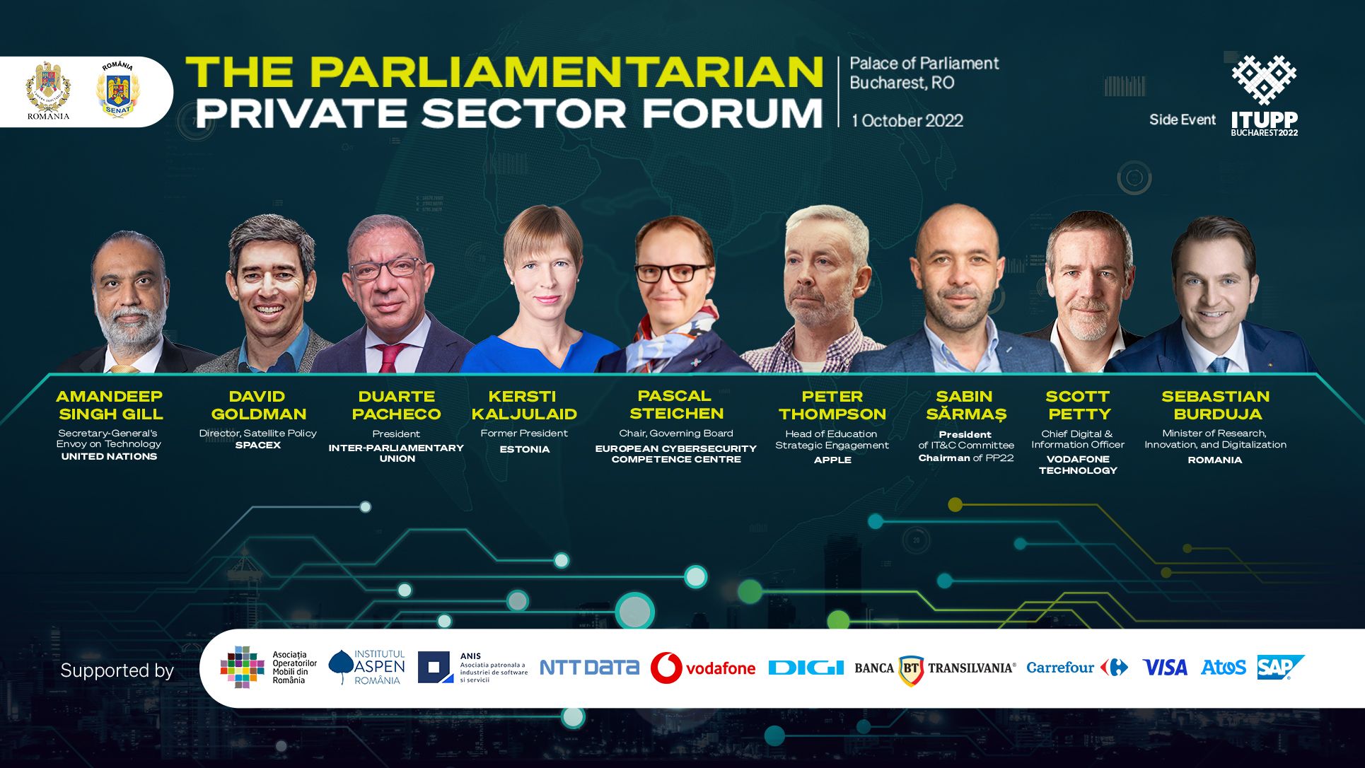 The Parliamentarian – Private Sector Forum reunește la București experți globali în tehnologie și parlamentari de pe întreg mapamondul