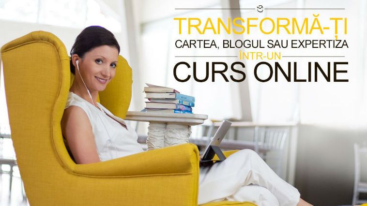 Trainerul roman care iti transforma blogul sau cartea in cursuri profesioniste