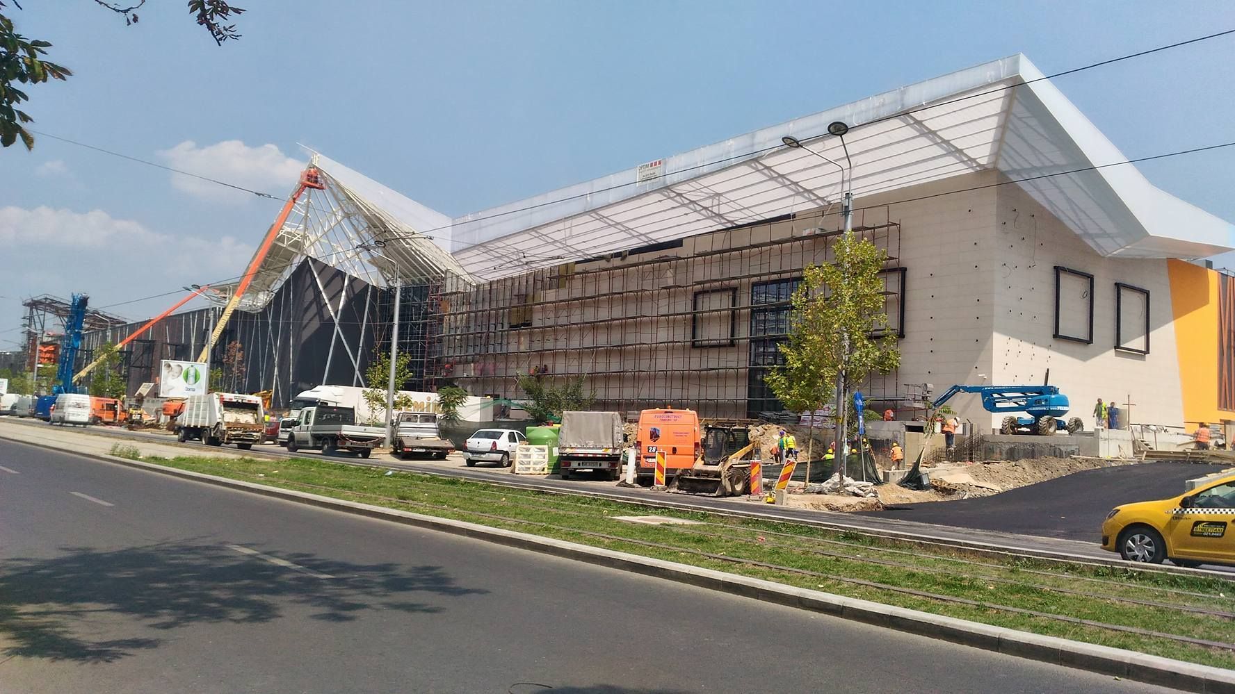 O luna pana la deschiderea ParkLake: cum arata in prezent lucrarile celui mai mare mall livrat pe piata in acest an