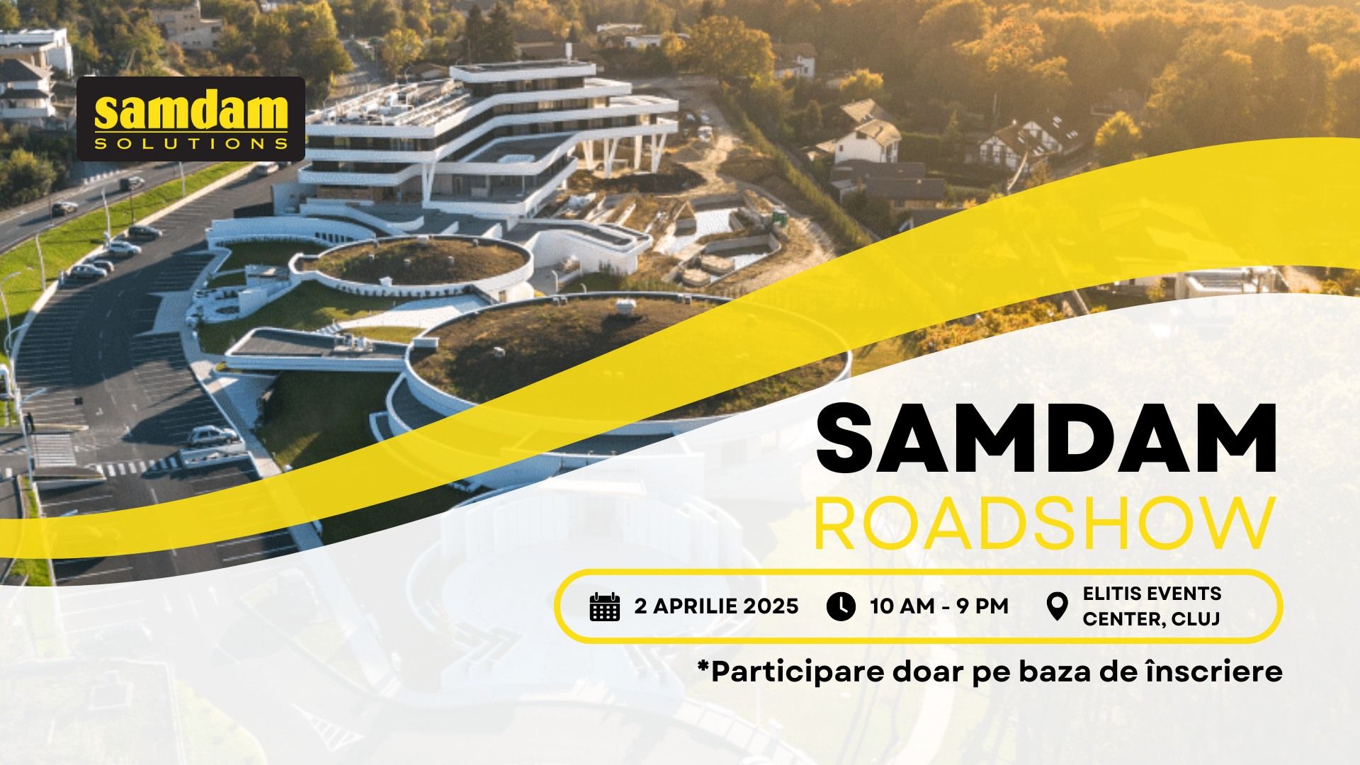 Descoperă noua generație de produse promoționale la SAMDAM Roadshow Cluj