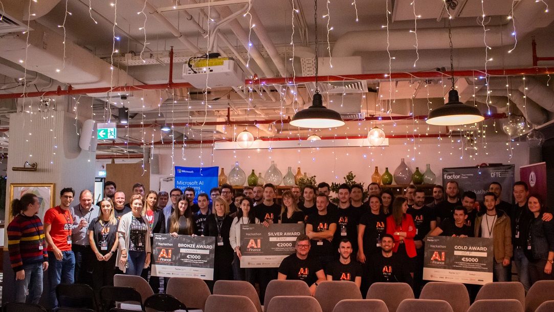 Hackathonul AI in Finance: cine a plecat acasa cu premiile puse in joc