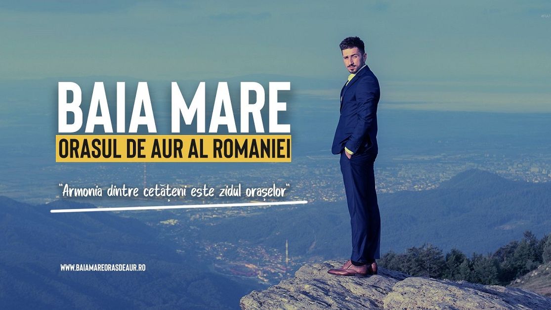 „Baia Mare - Oraș de Aur”, proiectul pe care un tânăr antreprenor îl propune pentru dezvoltarea orașului său natal