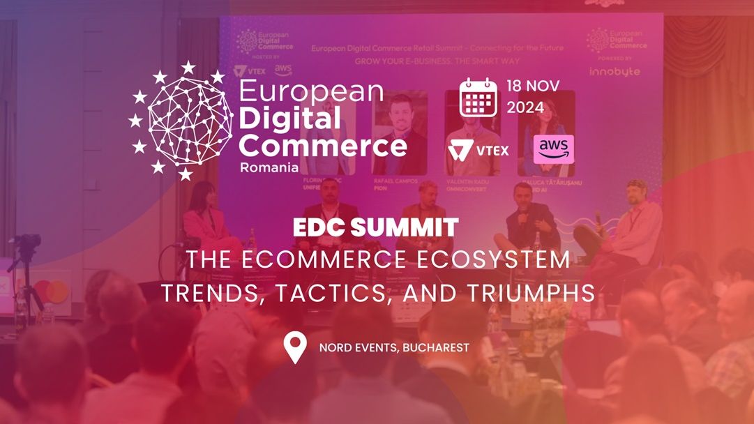 Retailul de top vine pe 18 noiembrie la Nord Events: European Digital Commerce, evenimentul toamnei în comerț