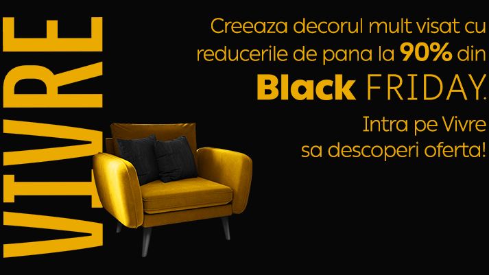 (P) Cum se pregătește retailerul de home & deco Vivre pentru campania de Black Friday