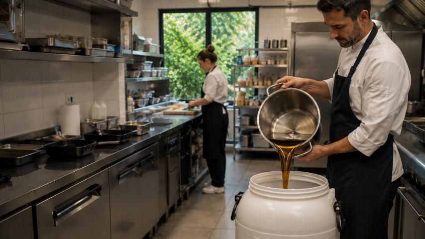 Cum transformă afacerile HoReCa gestionarea uleiului alimentar uzat într-un avantaj operațional