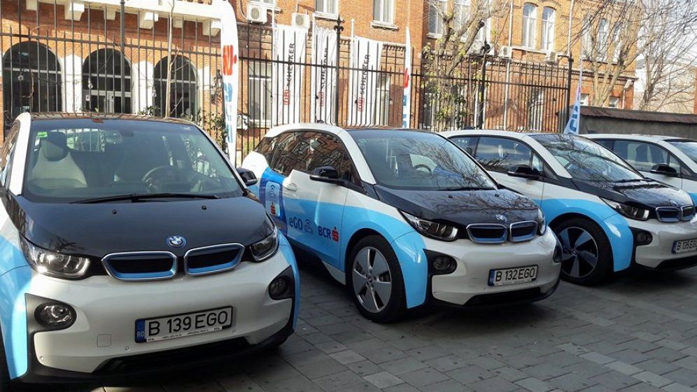 Coronavirus| Grupul BCR oferă personalului medical mașinile electrice din flota de car sharing eGO