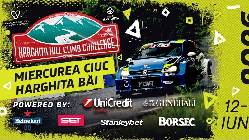 Harghita Hill Climb Challenge revine cu ediția a VI-a pe traseul spectaculos din Harghita Băi