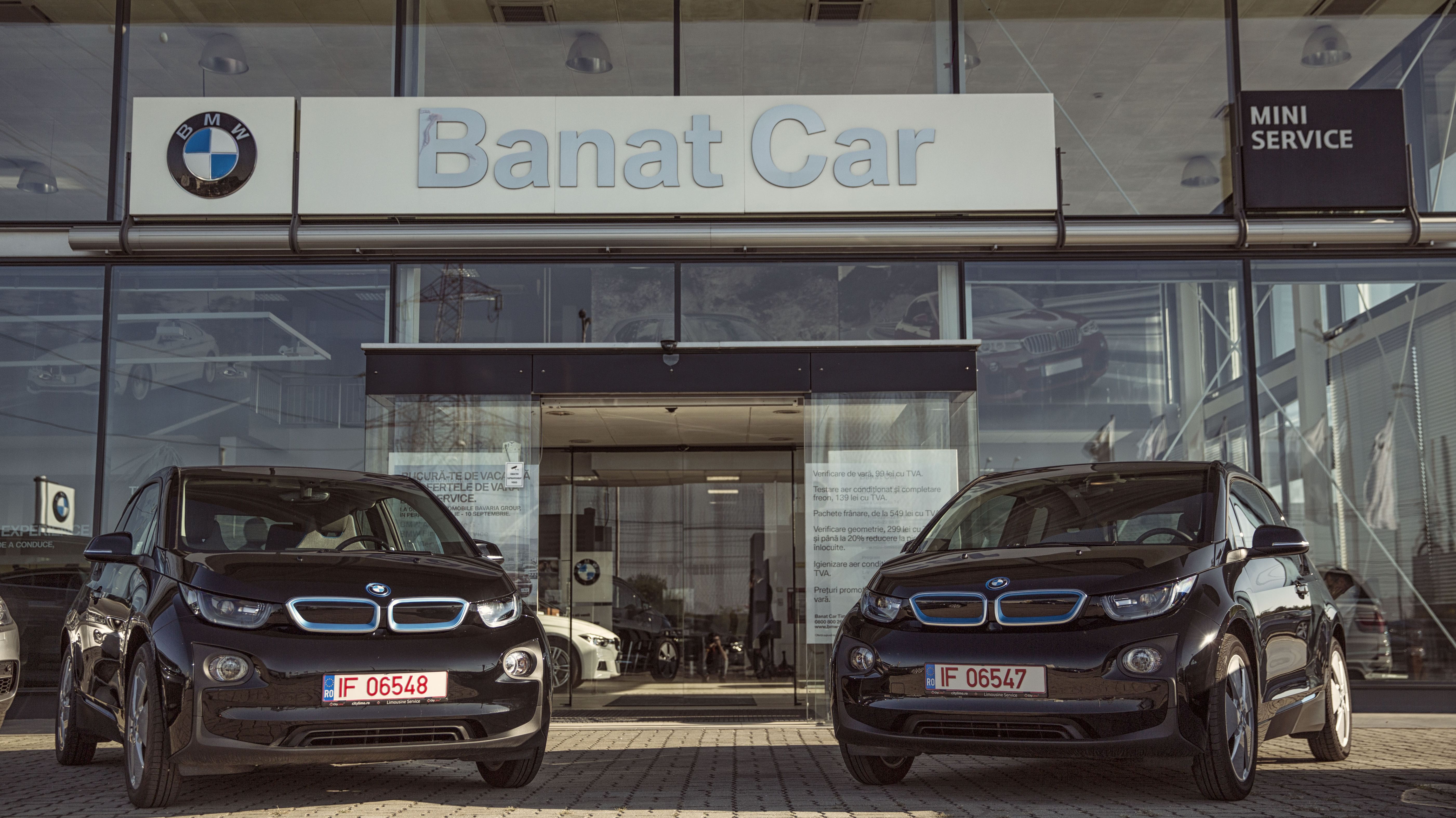 O firma din Timisoara lanseaza servicii cu autoturisme electrice si sofer