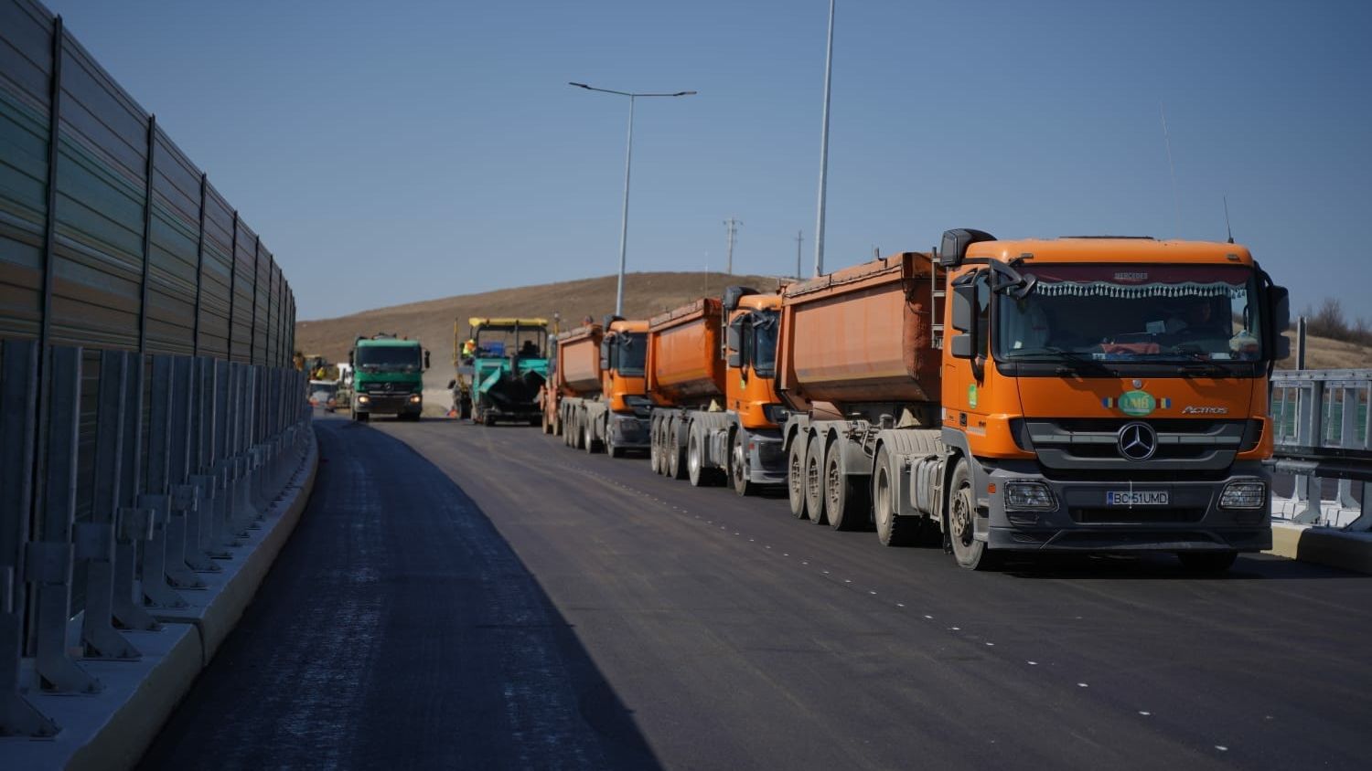 Lotul 1 din Tronsonul 2 al Drumului Expres Craiova-Pitești se deschide înainte de Paște