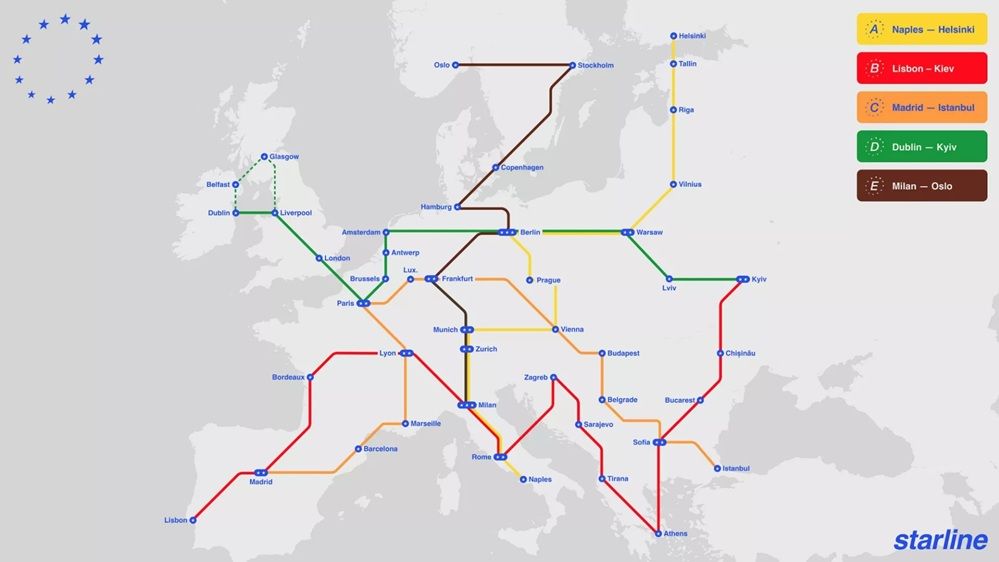 Proiect: Metroul European ar putea lega Bucureștiul de marile capitale de pe continent