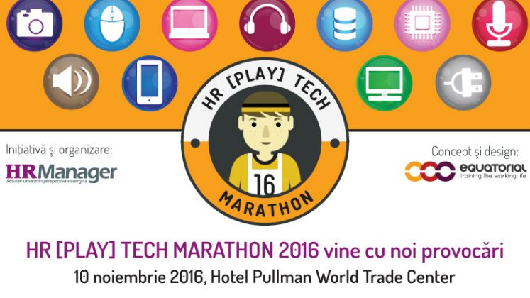 (P) HR [PLAY] Tech Marathon, editia a II-a, vine cu noi provocari pentru managerii HR