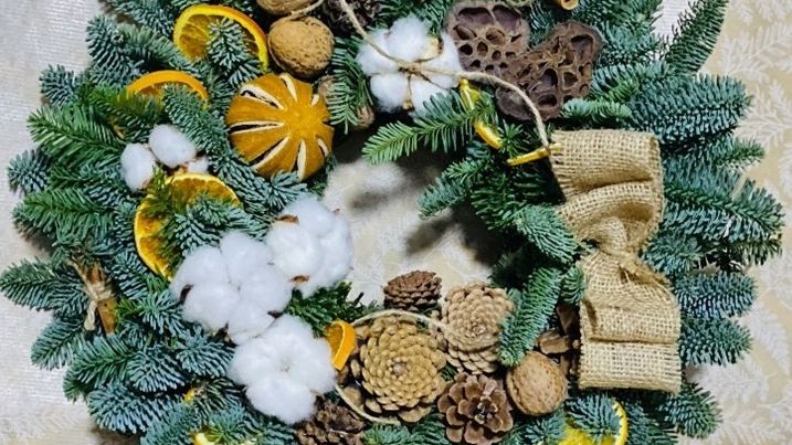 Workshopuri festive de aranjamente și coronițe de Crăciun, by ARC Flower Events