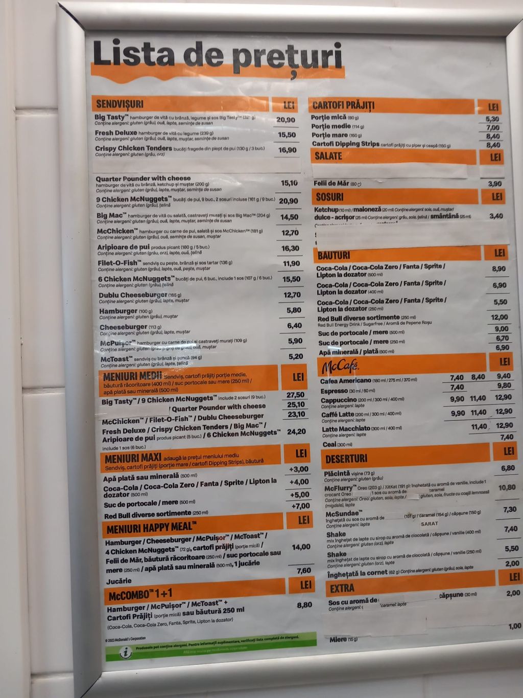 GALERIE FOTO: ANPC a închis restaurantul McDonald's din Gara de Nord, dar și mai multe patiserii - Imagine 9