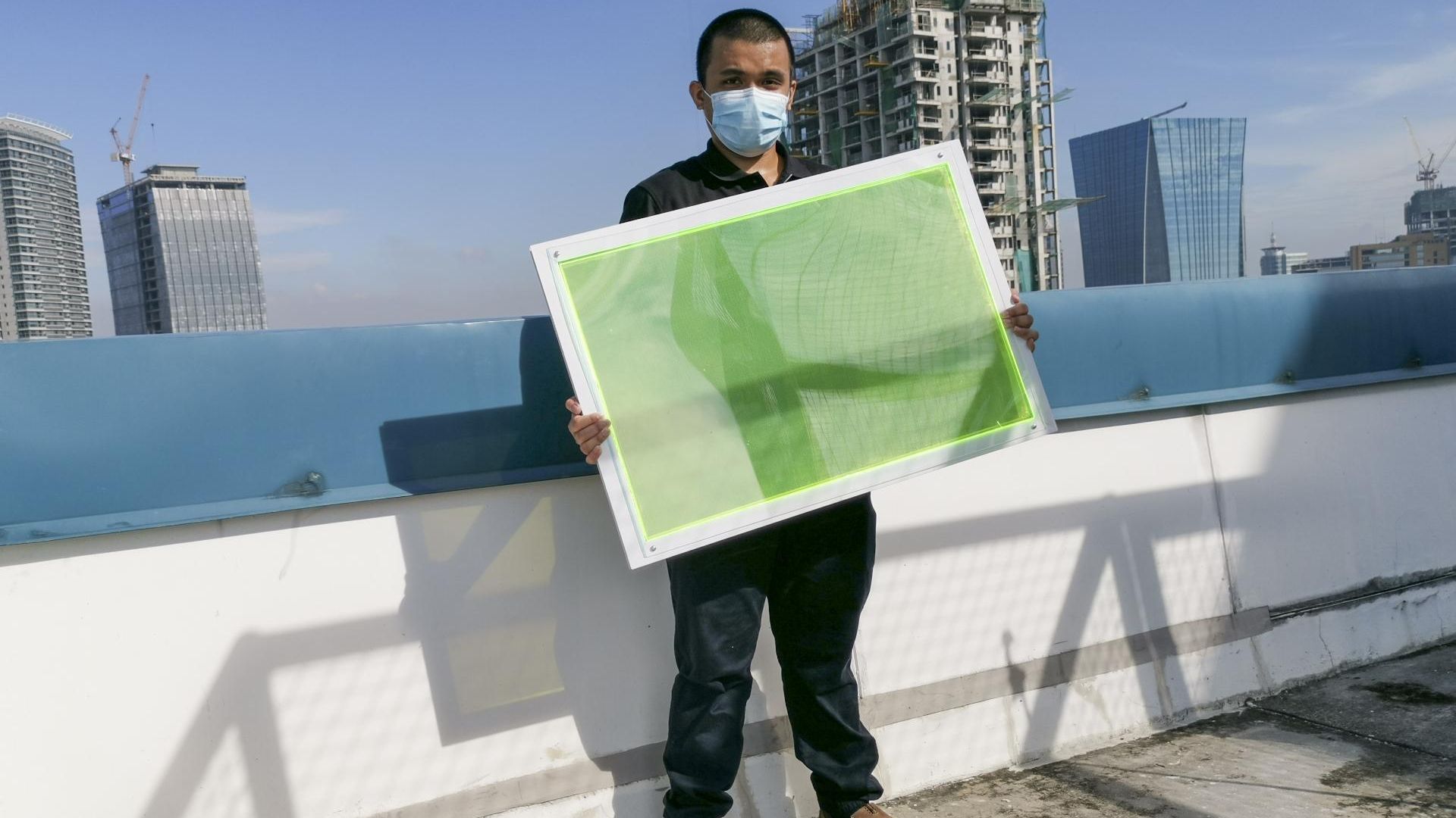 Panoul solar făcut din legume stricate care funcționează chiar și în zile noroase