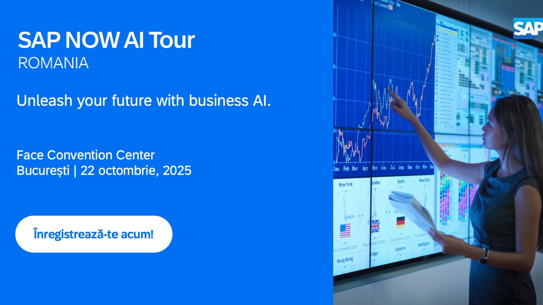 SAP NOW AI Tour Romania: Cum transformă inteligența artificială viitorul afacerilor