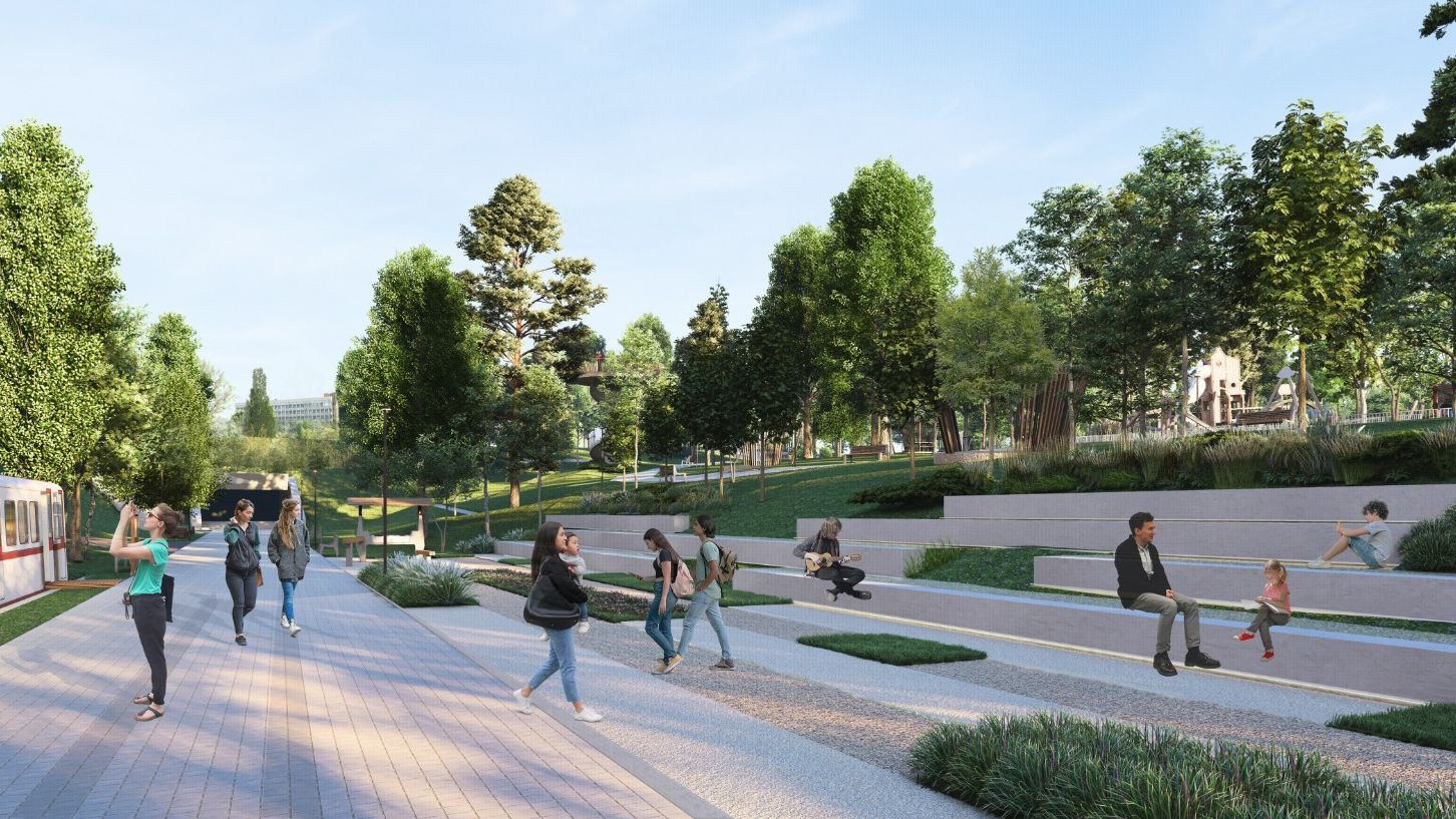 Încă un pas pentru amenajarea unui nou parc în București: Va avea piațetă și vagon de tren pentru evenimente