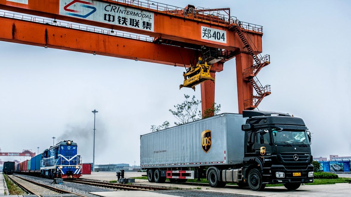 UPS extinde serviciul feroviar China - Europa