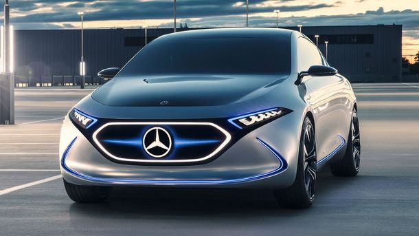 Mercedes EQA: conceptul electric are 272 de cai putere si autonomie de 400 de kilometri