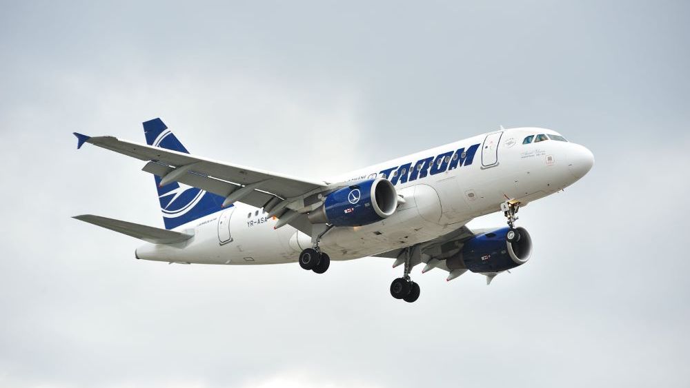Întârziere de circa patru ore a unui zbor Tarom către Madrid