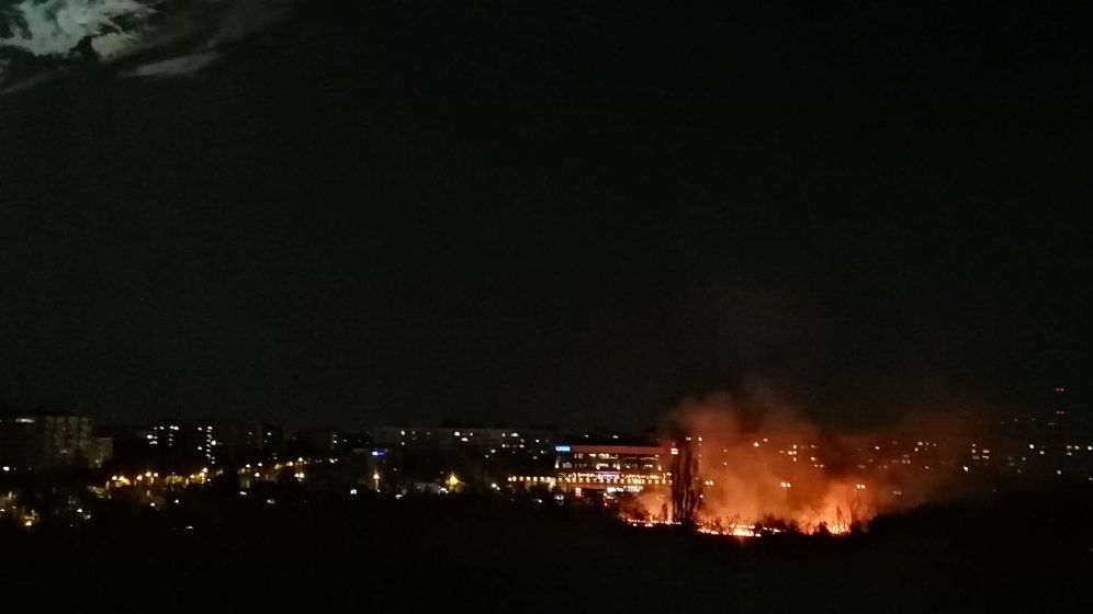 Incendiul din IOR | Negoiță acuză mafia imobiliară: ”Dau foc ticăloşii aici. Vor să distrugă vegetaţia”