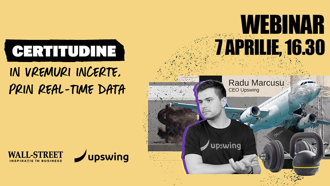 Webinar Upswing: cum poți face marketing eficient pentru afacerea ta în criza creată de coronavirus