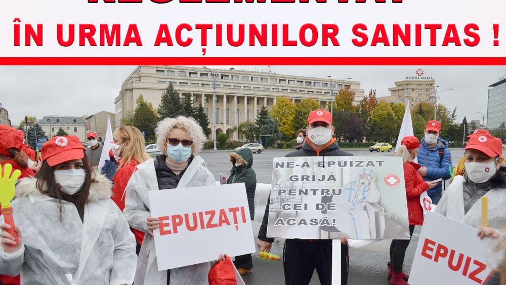 Sindicatele din Sănătate protestează față de înghețarea salariilor bugetarilor