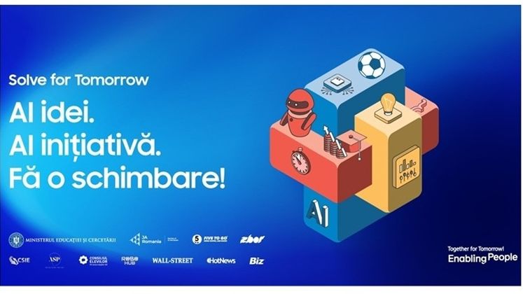 Samsung deschide înscrierile pentru cea de-a șasea ediție Solve for Tomorrow: liceenii sunt invitați să transforme ideile în soluții pentru comunitate