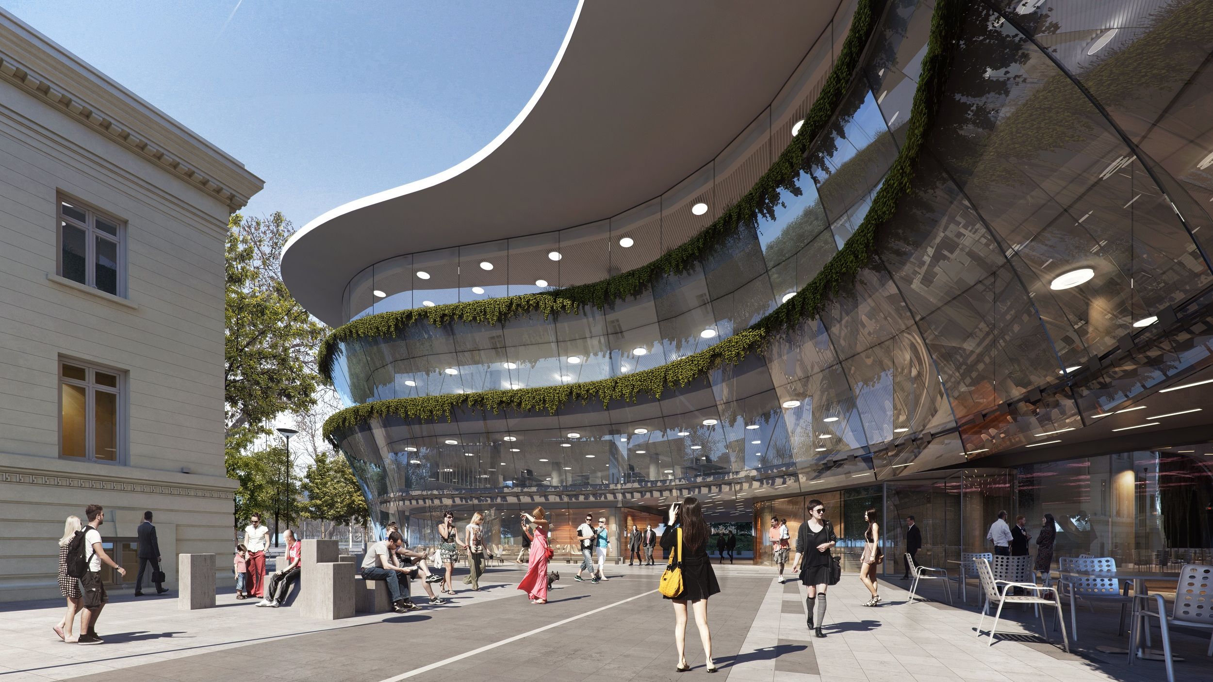 NEPI Rockcastle a finalizat lucrarile proiectului de birouri Aviatorilor 8, situat chiar langa Guvern: cum arata ansamblul de 37 mil. euro