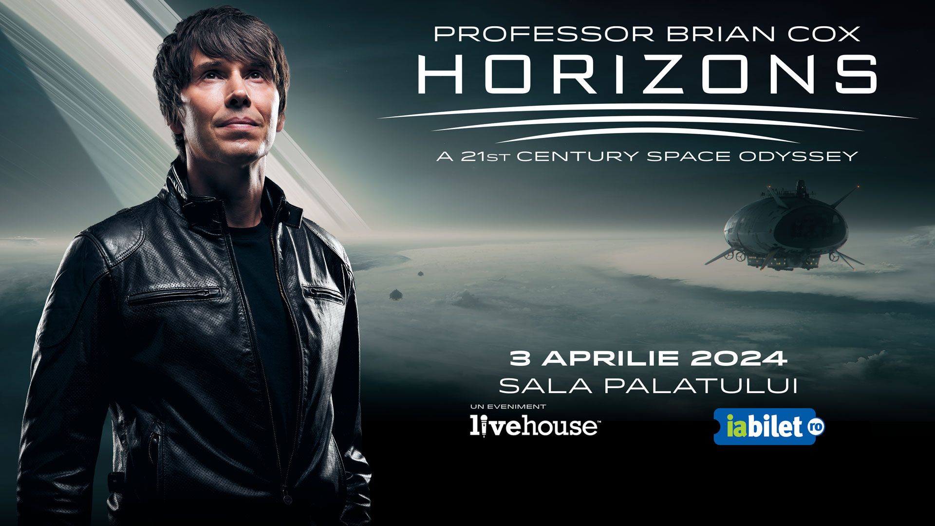 De la muzică la astronomie: Brian Cox vine la București pe 3 aprilie 2024 pentru a desluși tainele astronomiei pe înțelesul tuturor