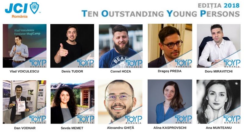 (P) Cine sunt cei 10 finalisti JCI Ten Outstanding Young Persons