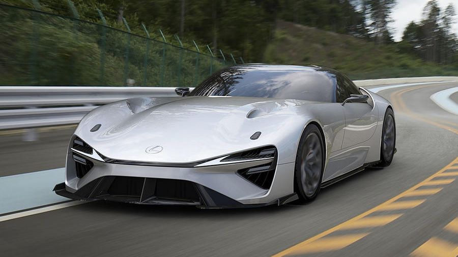[FOTO] Noul supercar Lexus electric va fi lansat până în anul 2030