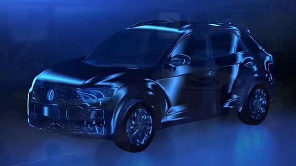 Prima imagine cu viitorul Volkswagen T-Roc: un Tiguan mai mic cu motorizari preluate de la Polo si Golf