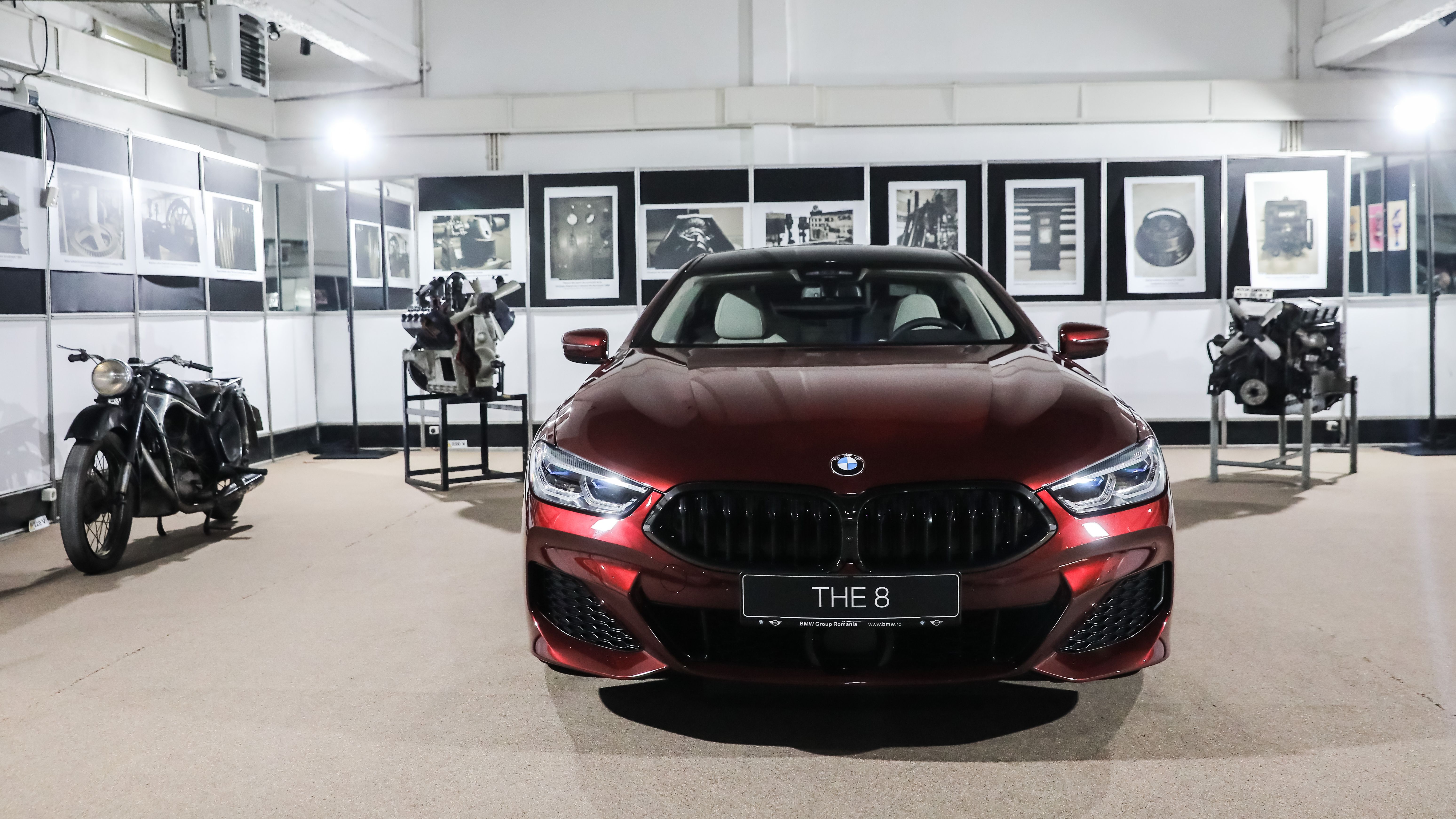 BMW Seria 8 Gran Coupe, prezentat la Muzeul Tehnic Dimitrie Leonida