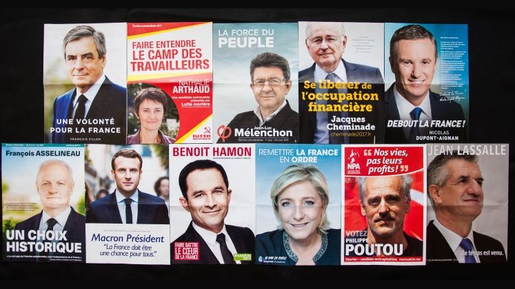 Alegerile din Franta, sub semnul extremelor: comunistul Jean-Luc Melenchon, Marine Le Pen si prabusirea partidelor istorice