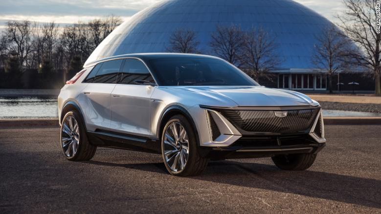 GM dezvăluie primul său SUV Cadillac complet electric